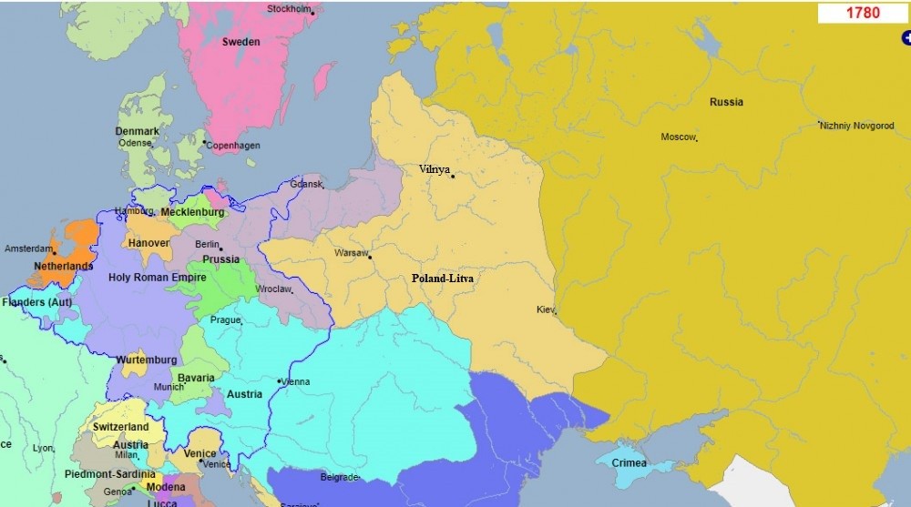 Карта Вялікага Княства Літоўскага 1780, Попыт на Беларушчыну Карта Вялікага Княства Літоўскага 1780, Попыт на Беларушчыну