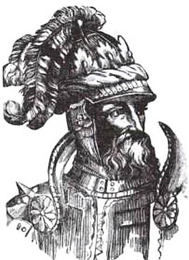 А. Бозз. Ольгерд. Гравюра XIX в. с гравюры XVI в А. Бозз. Ольгерд. Гравюра XIX в. с гравюры XVI в