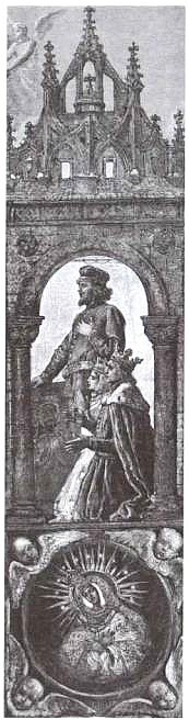 В. Герсон. Ягайло, София Гольшанская, Витовт. 1895 г. В. Герсон. Ягайло, София Гольшанская, Витовт. 1895 г.